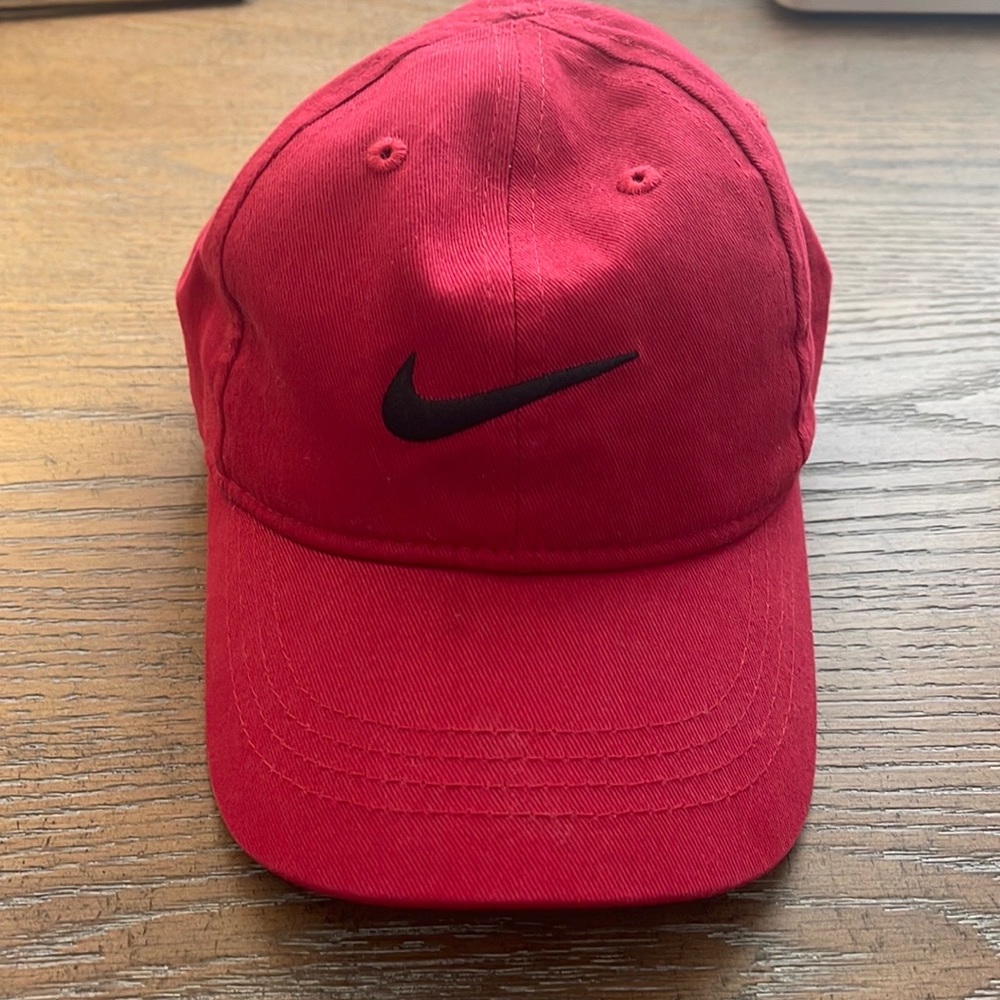 Nike red hat